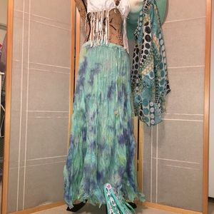 ➕Tie Dye Drawstring Summer Skirt (Cover Up) 1X